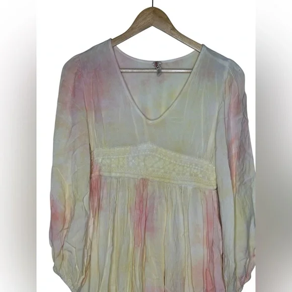 RAGA Sunsets By The Beach Tie Dye Maxi Dress XS - Picture 9 of 12